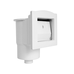 Piscine AZURO GRAPHITE WHITE skimmer Piscine AZURO GRAPHITE WHITE skimmer