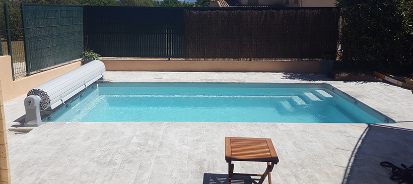 Photo coque piscine Saint Tropez