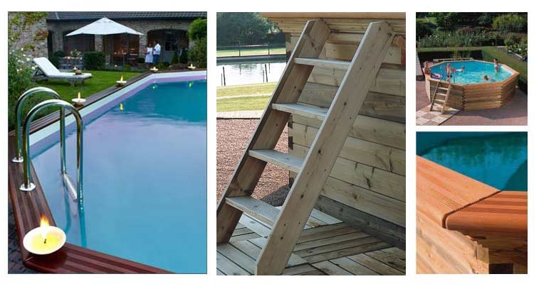 Piscine bois gardipool ovale Piscine bois gardipool ovale