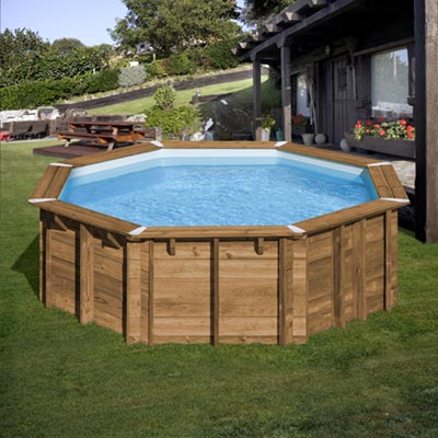 piscine en bois