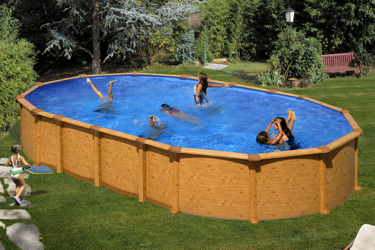 Piscine hors sol ovale Amazonia Piscine hors sol ovale Amazonia
