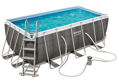 Piscine hors sol Bestway Power Steel rectangulaire Piscine hors sol Bestway Power Steel rectangulaire
