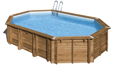 Piscine en bois gré sunbay Avocado Piscine en bois gré sunbay Avocado