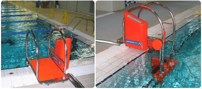 Echelle automatique motorisee Waterlift