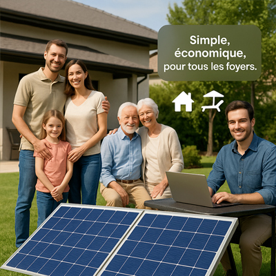 Un kit solaire adapté pour tous !