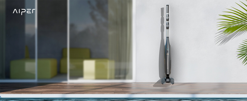 L'aspirateur Pilot X1 d'Aiper, prêt à être utiliser