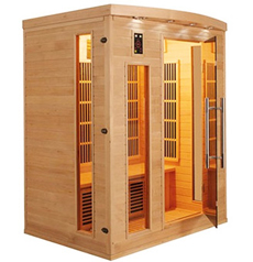 Sauna infrarouge Apollon 3 places vue 1