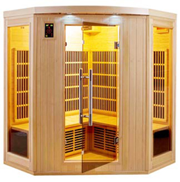 Sauna infrarouge 3 à 4 places Apollon vue 2