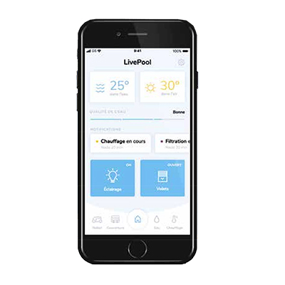 Application Livepool pour volets