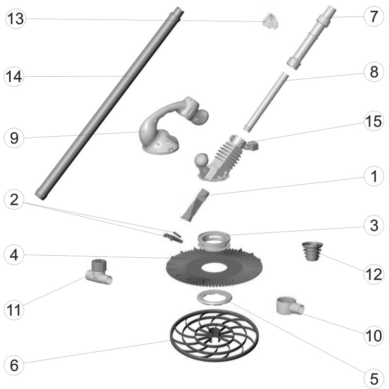Pièces détachées pour Robot Astral BOLERO ND