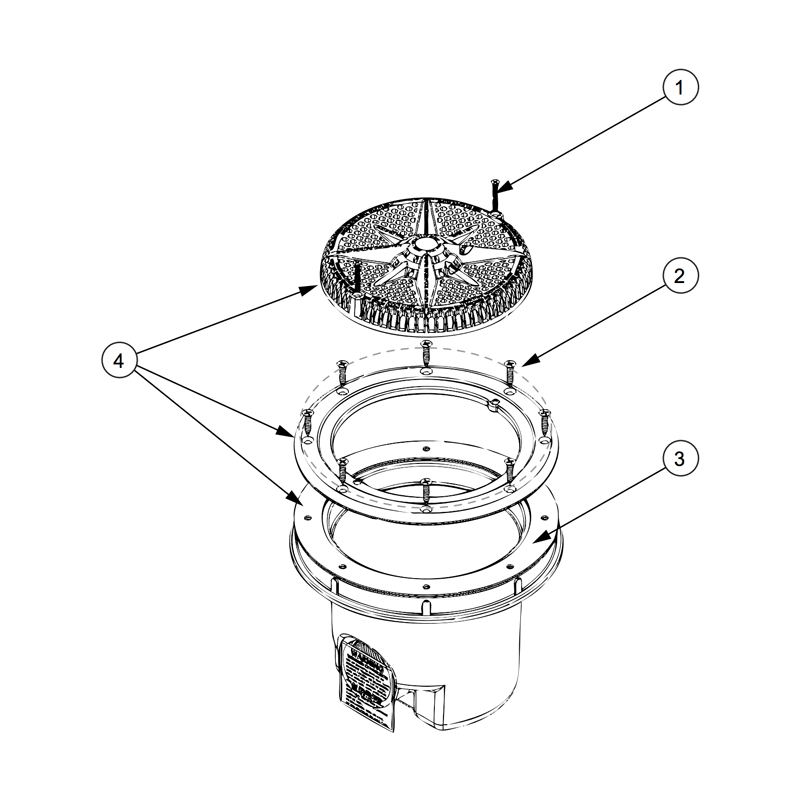 Pièces détachées pour Bonde de fond STARGUARD