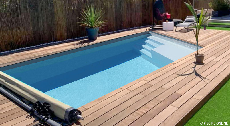 Piscine Catania avec plage immergée