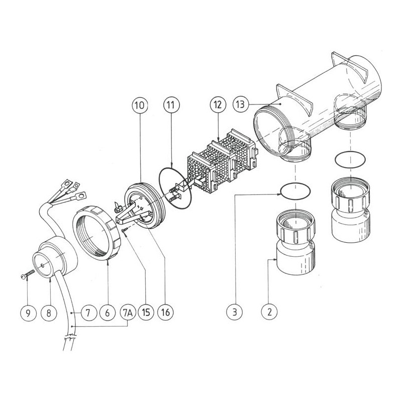 Pièces détachées pour Cellules horizontales et kits STERILOR avant 07/93
