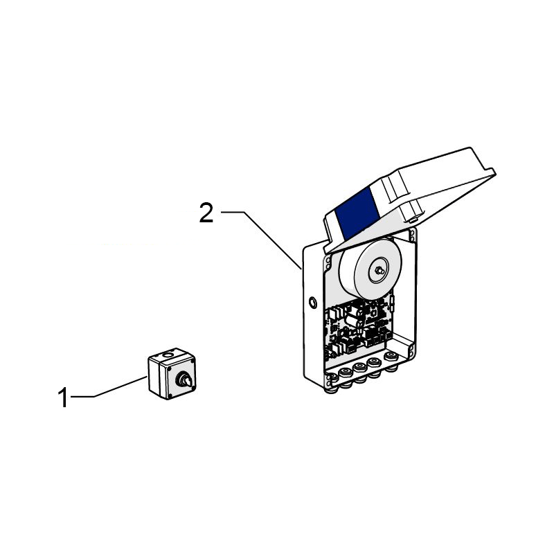 Pièces détachées pour Coffret de volet immergé