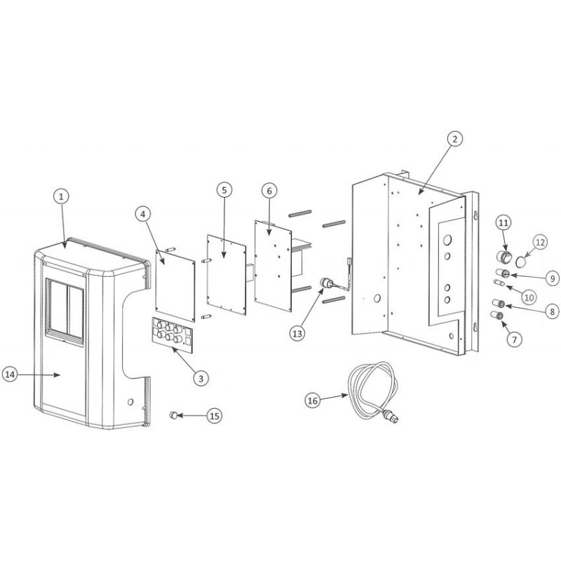 Pièces détachées pour Electrolyseur SYSTEME 7 SEL. Stérilor SEL