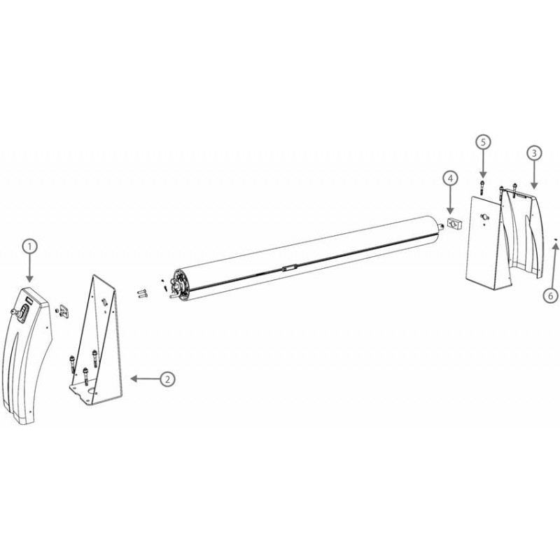 Pièces détachées pour Couverture automatique N-CARLIT II Motorisé