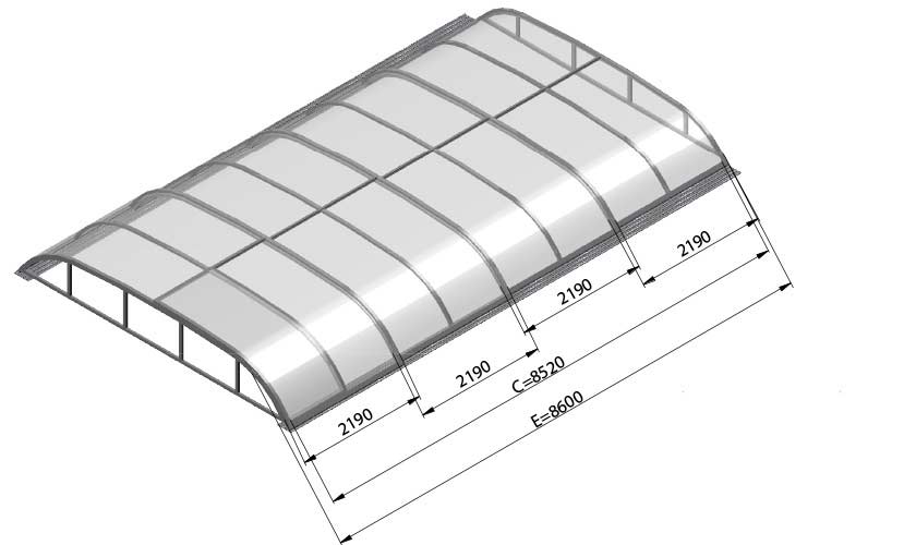 Dimensions longueur Abri allure XL