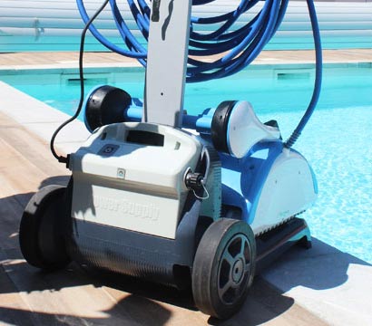 Caddy de transport du robot Dolphin Nauty TC de Maytronics