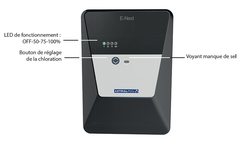 Electrolyseur au sel Astral E-Next