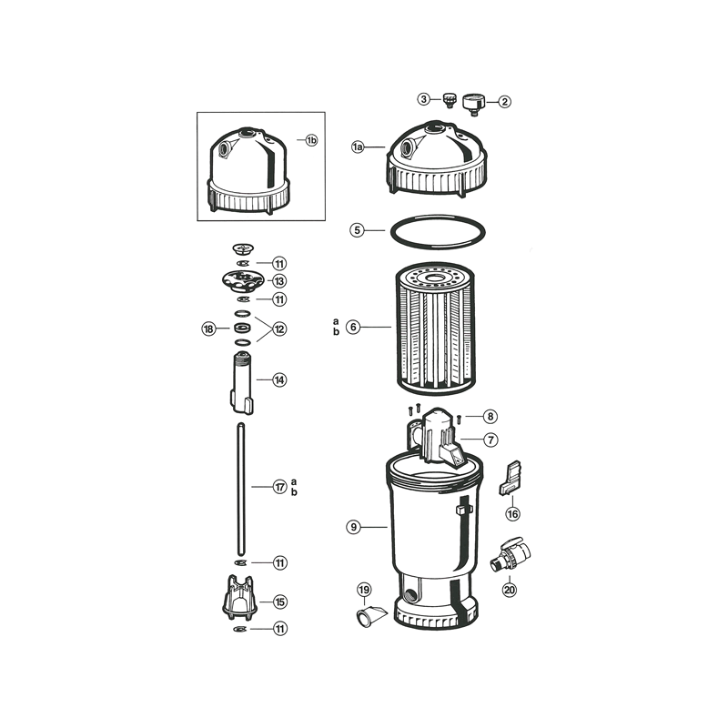Pièces détachées pour Filtre à diatomée REGEN X