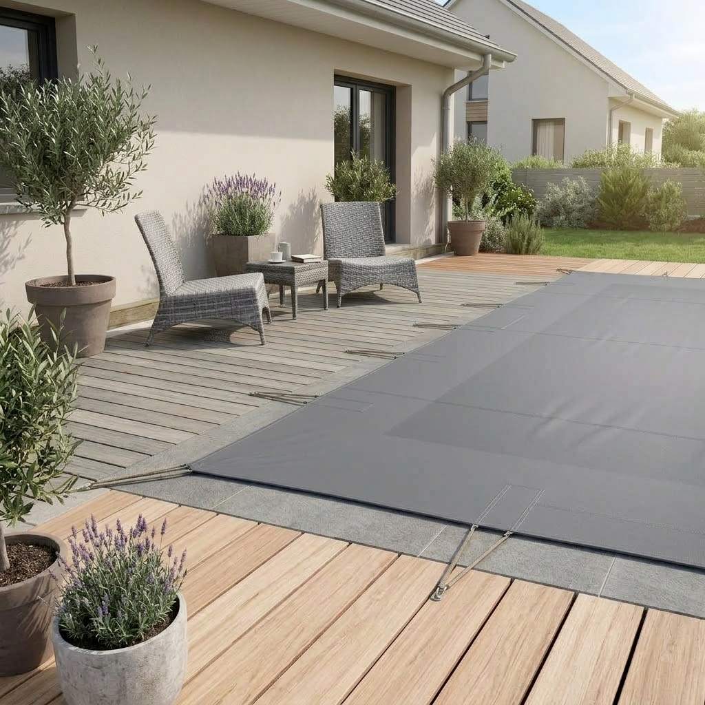 Couverture d'hivernage filtrante GRILLE Cold prédécoupée