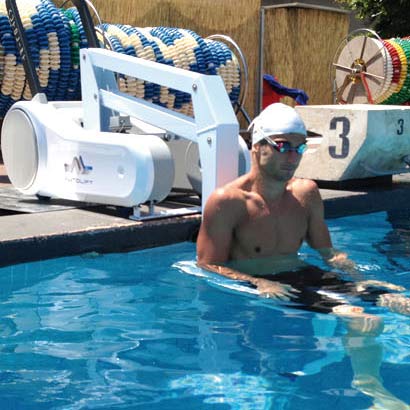 Lève personnes I-Swim, baignade en toute sécurité.