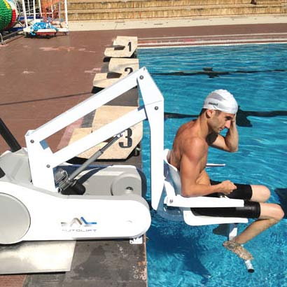 Lève personnes I-Swim, mise à l eau