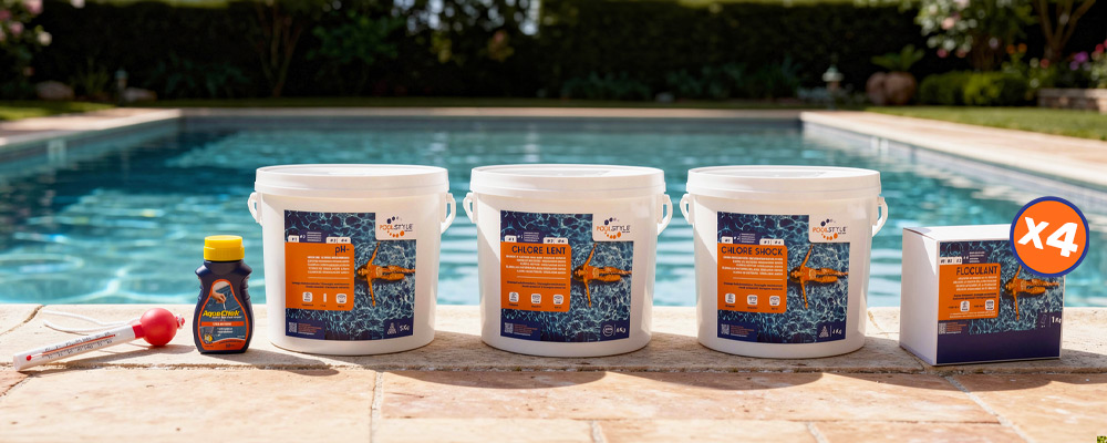 Kit de démarrage piscine 6 en 1