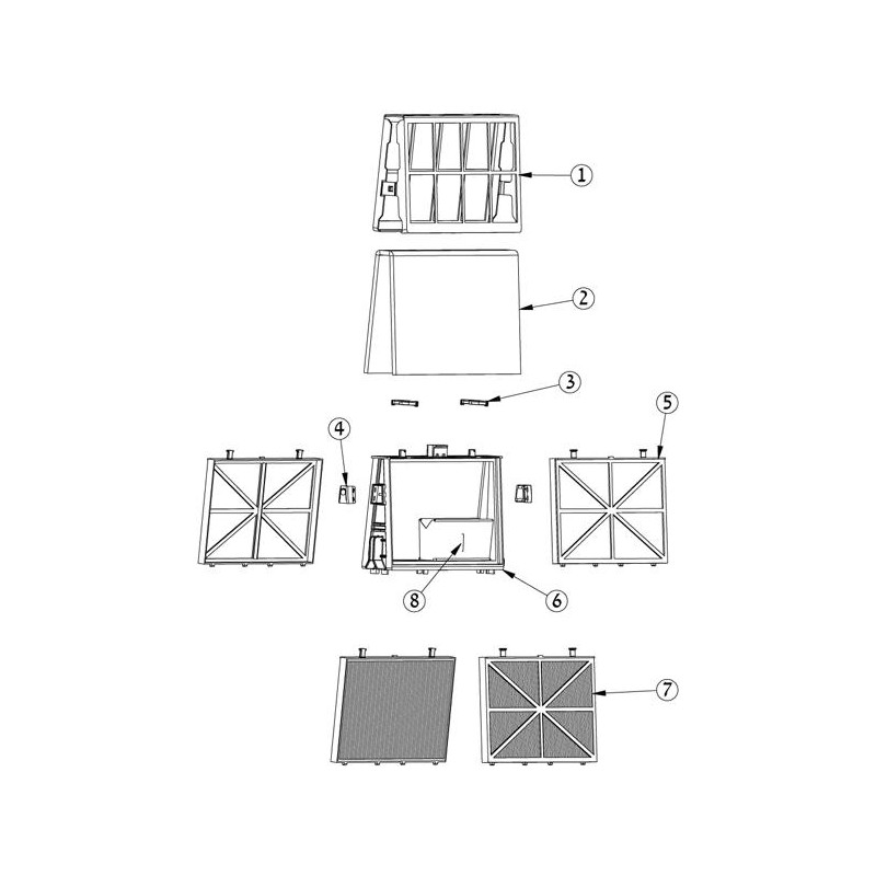 Pièces détachées pour Kit filtre pour robot PULIT