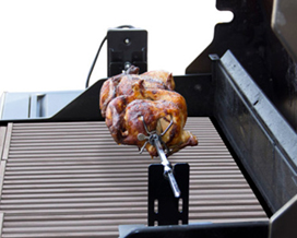 Kit rotisserie barbecue