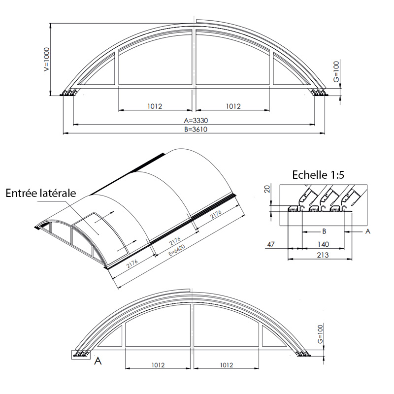 Klasik Sky A Dimensions