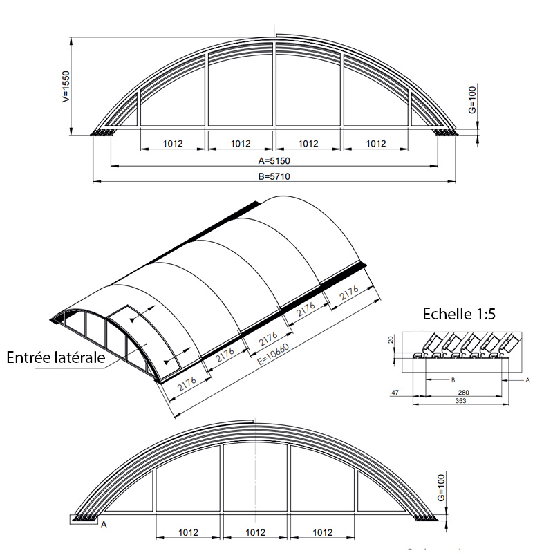 Klasik Sky C Dimensions