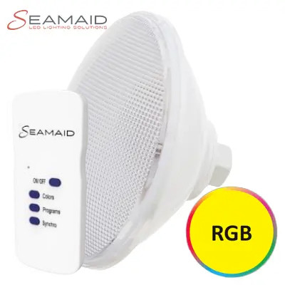 Ampoule LED SeaMAID 270 LED couleur Ecoproof avec télécommande