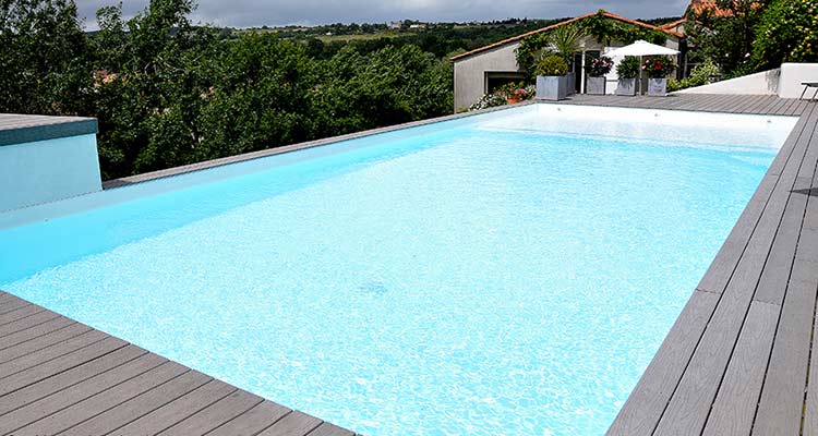 Liner blanc 75/100ème POOL 75 sur mesure pour piscine enterrée