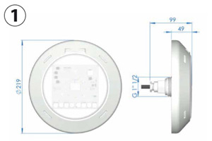 LumiPlus Rapid 1.11 dimensions p liner