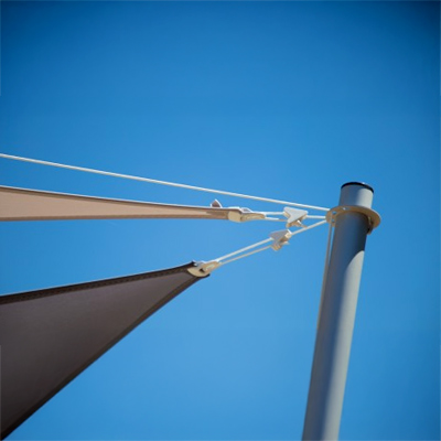 Mât d'ancrage pour voile d'ombrage EasySail