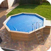 Piscine hors-sol en bois rectangulaire QUARTOO 300x500cm - GARDIPOOL