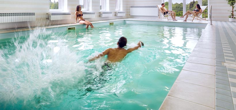 Nage à contre courant pour piscine Caliente tornado