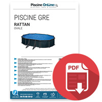 Notice piscine gré Rattan ovale