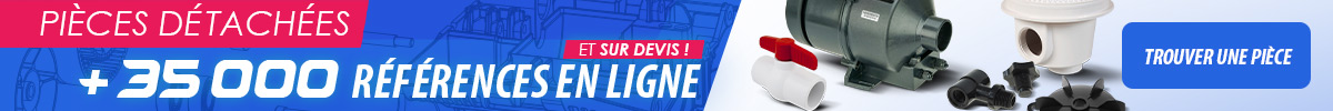 Pièces détachées piscine - Plus de 35000 références en ligne et sur devis