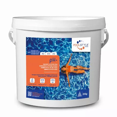 pH- seau de 5kg PoolStyle PSL-500-0007