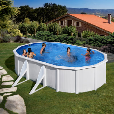 Chauffe-piscine solaire GRE Piscines pour piscines hors-sol et  autoportantes