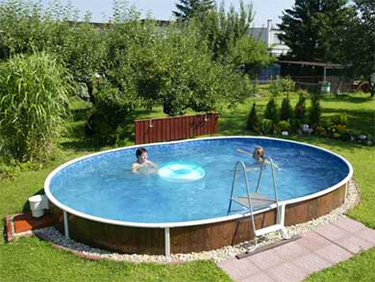 Piscine AZURO DE LUXE ovale 404DL