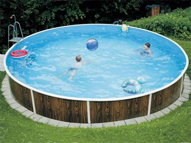 Piscine ronde AZURO De Luxe 406 DL