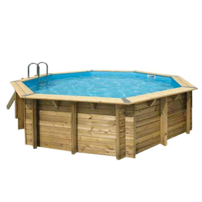 Piscine bois ronde OCEA 510 cm