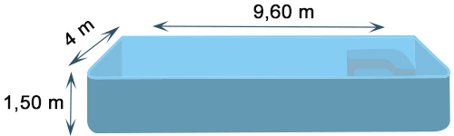 piscine coque polyester ESTINA dimensions