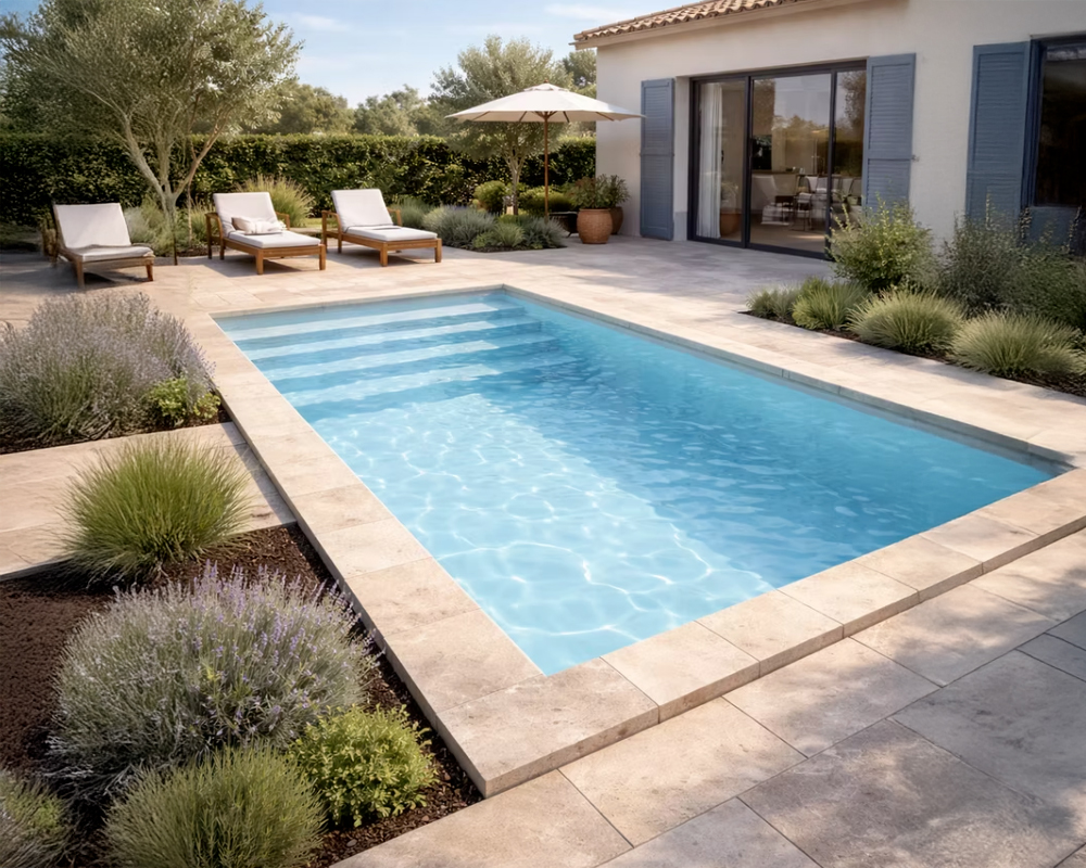 Coque piscine SANTORA by Okéanos