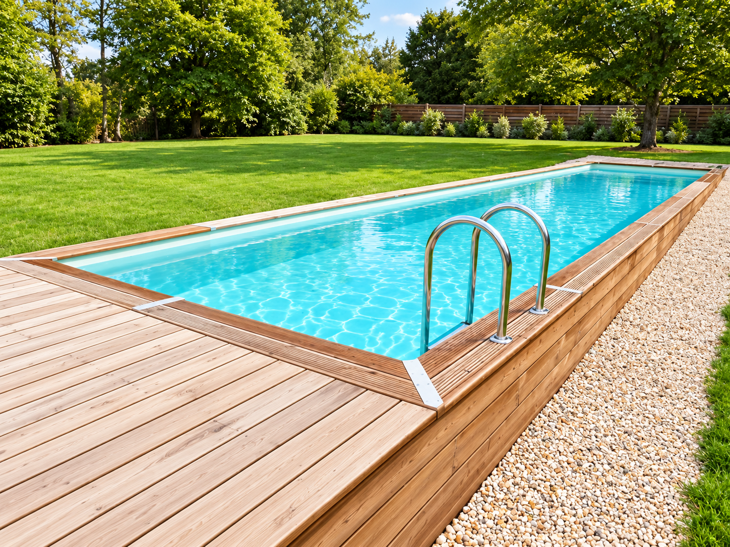 Piscine hors sol linea