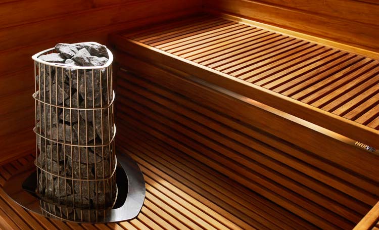 Poêle de sauna Kivi de chez Harvia