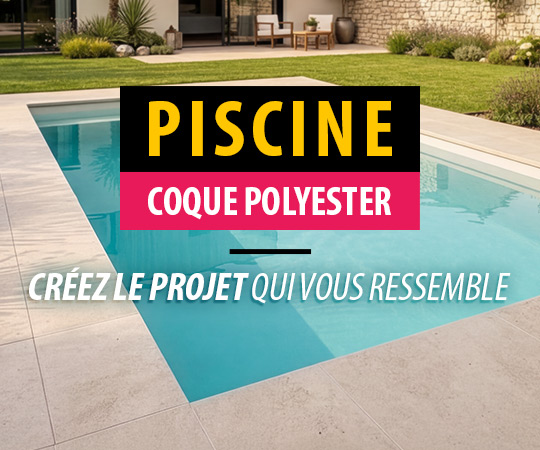 Piscines coques en polyester